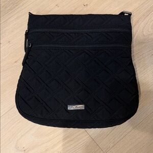 Vera Bradley Black Quilted Crossbody Bag